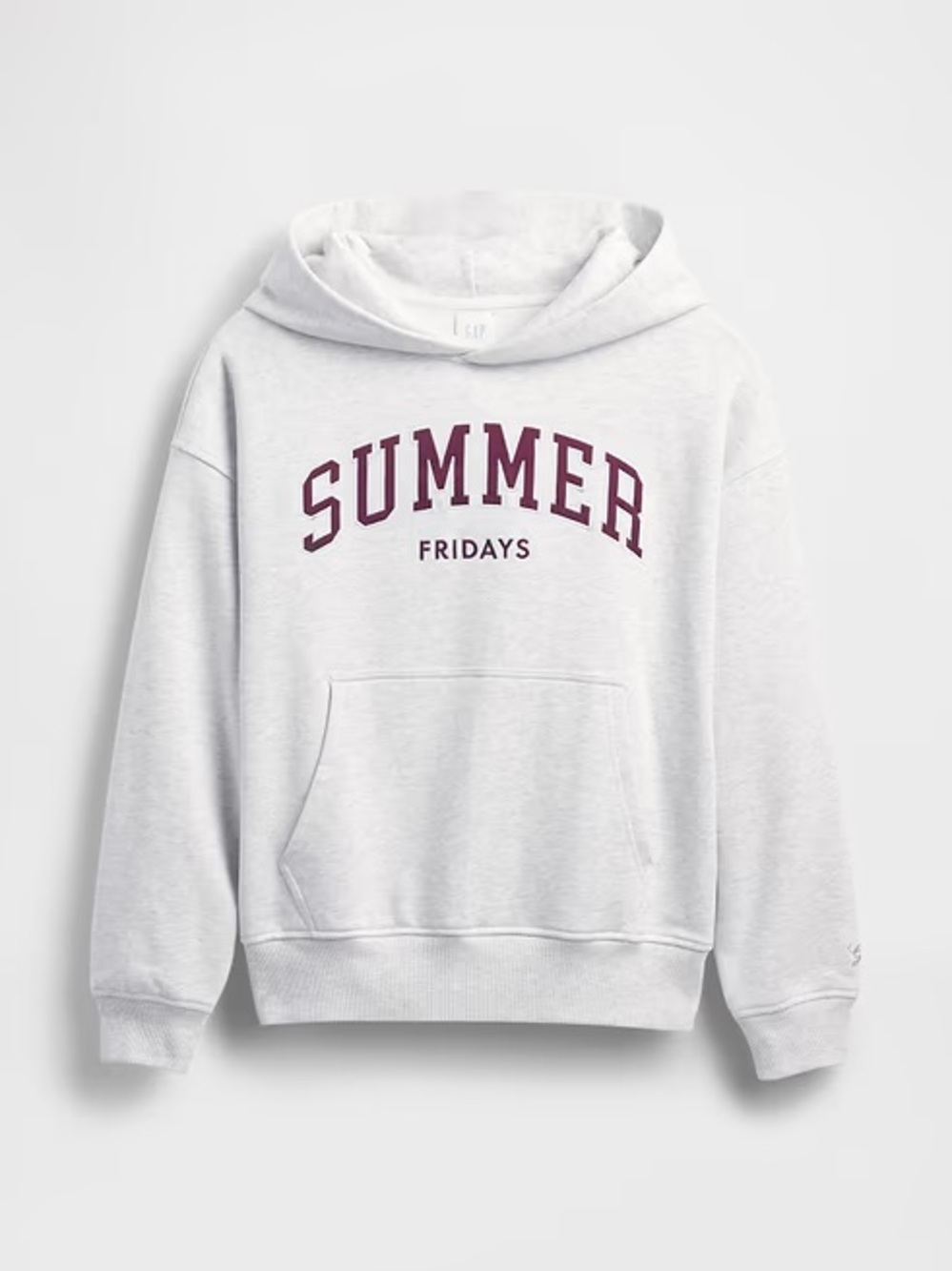 Gap x Summer Fridays Heavyweight Oversized Logo Hoodie